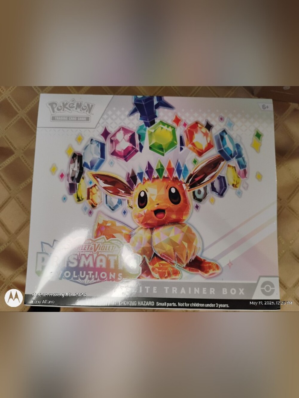 Pokemon Prismatic Evolution Elite Trainer Box SEALED BNIB - In Hand Ships Fast
